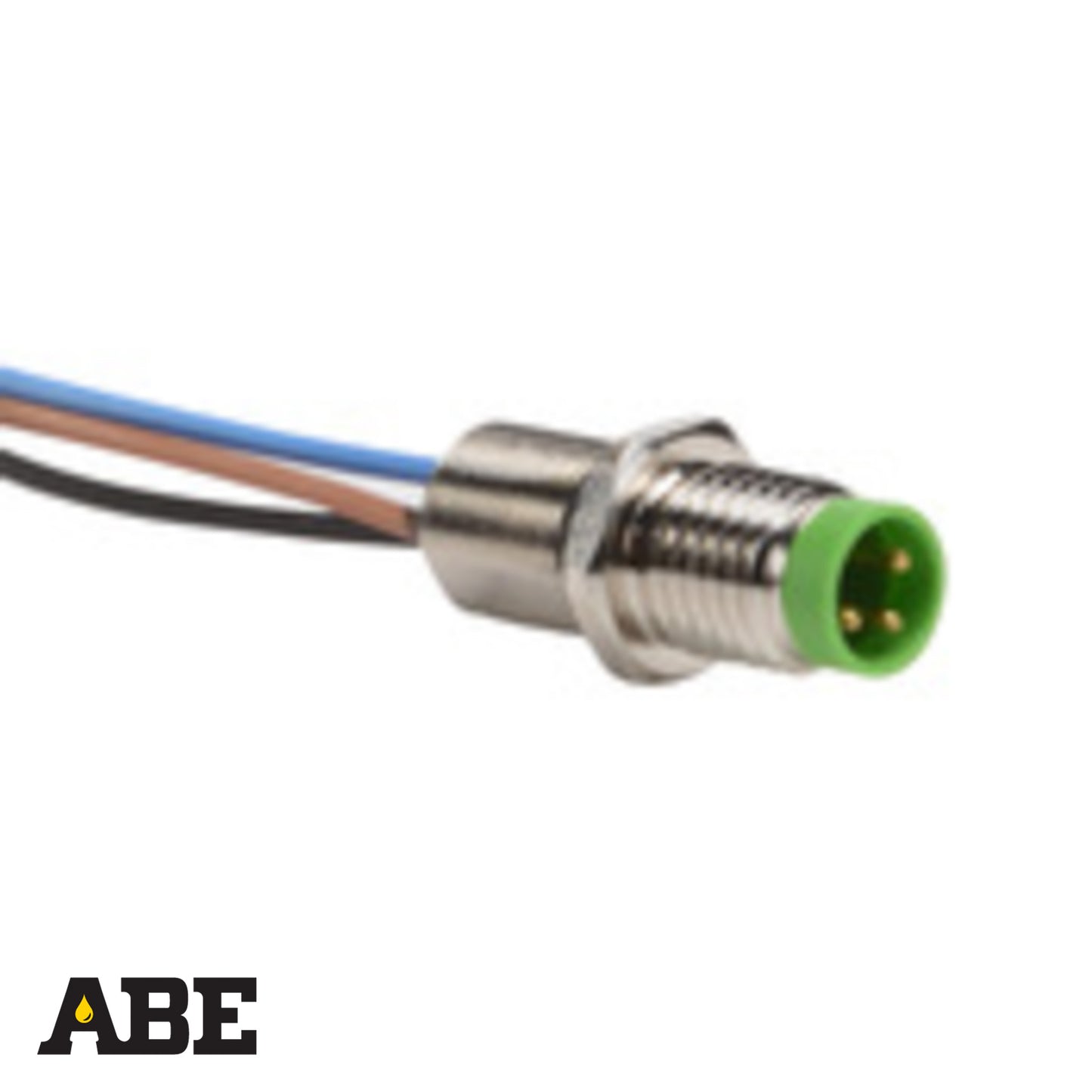 60 V AC/DC M8 Male Flange Plug