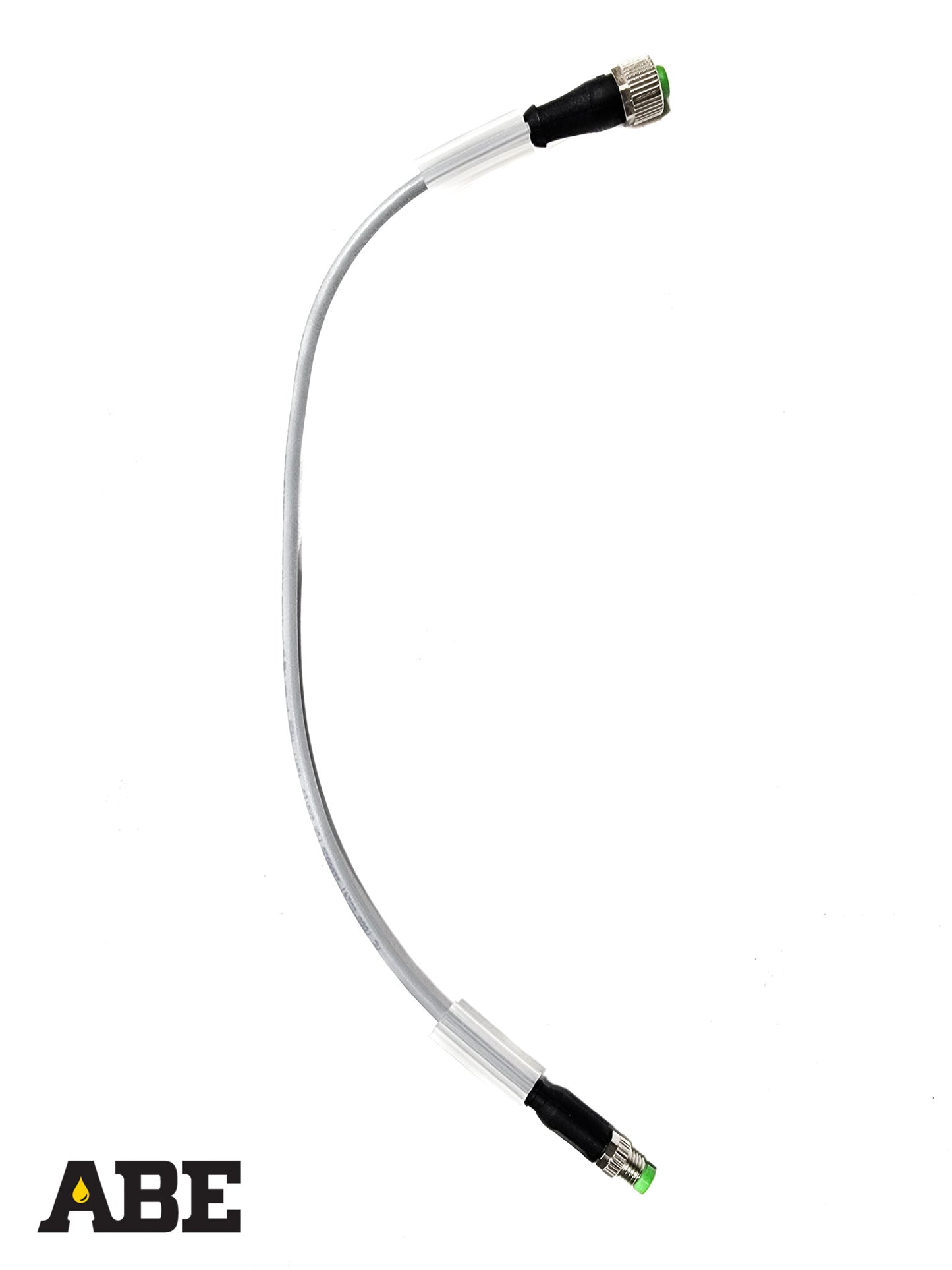 .3 Meter 0° M8 Male to 0° M12 Female Cable