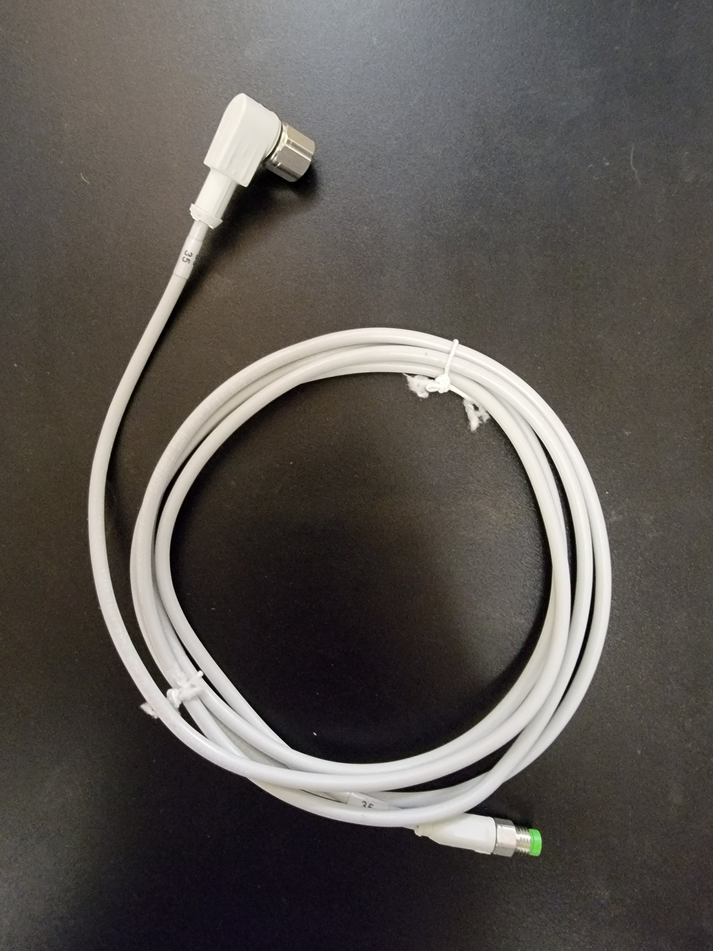 USED-M8 0° Male to M12 90° Female Cable