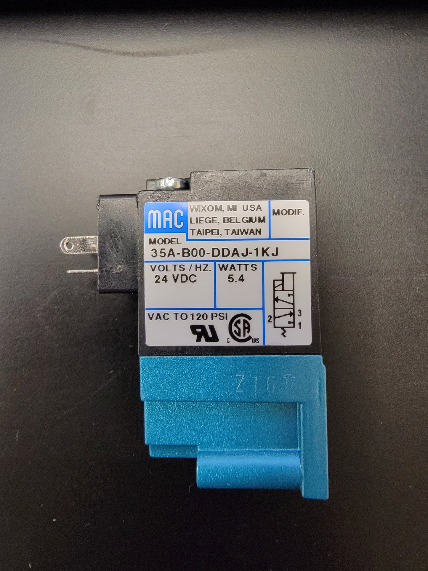 USED-35A-B00-DDAJ1KJ MAC VALVE