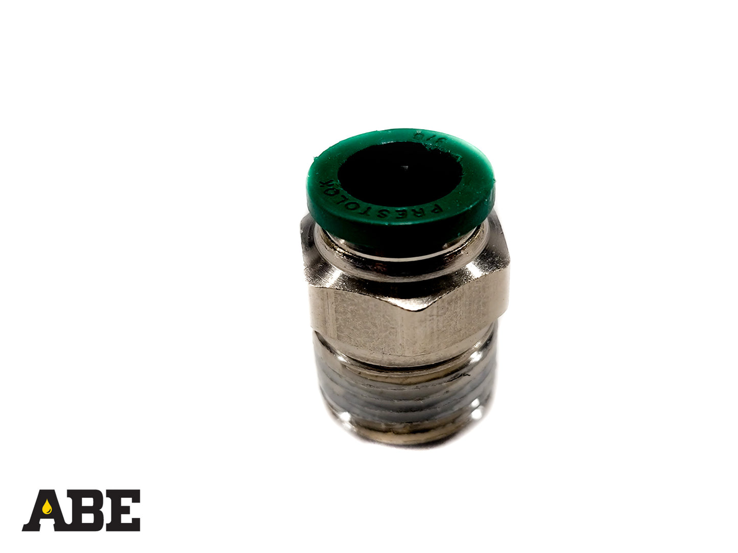 1/8" MPT x 3/8" Push-To-Connect 0° Adapter