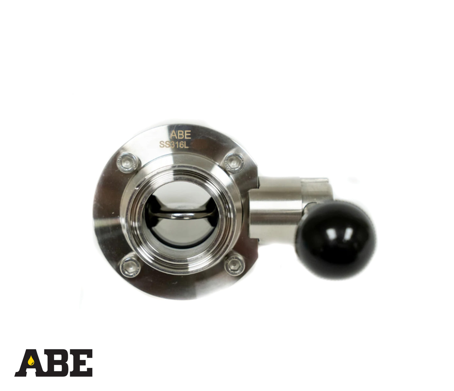 2" Tri-Clamp Butterfly Pull Valve