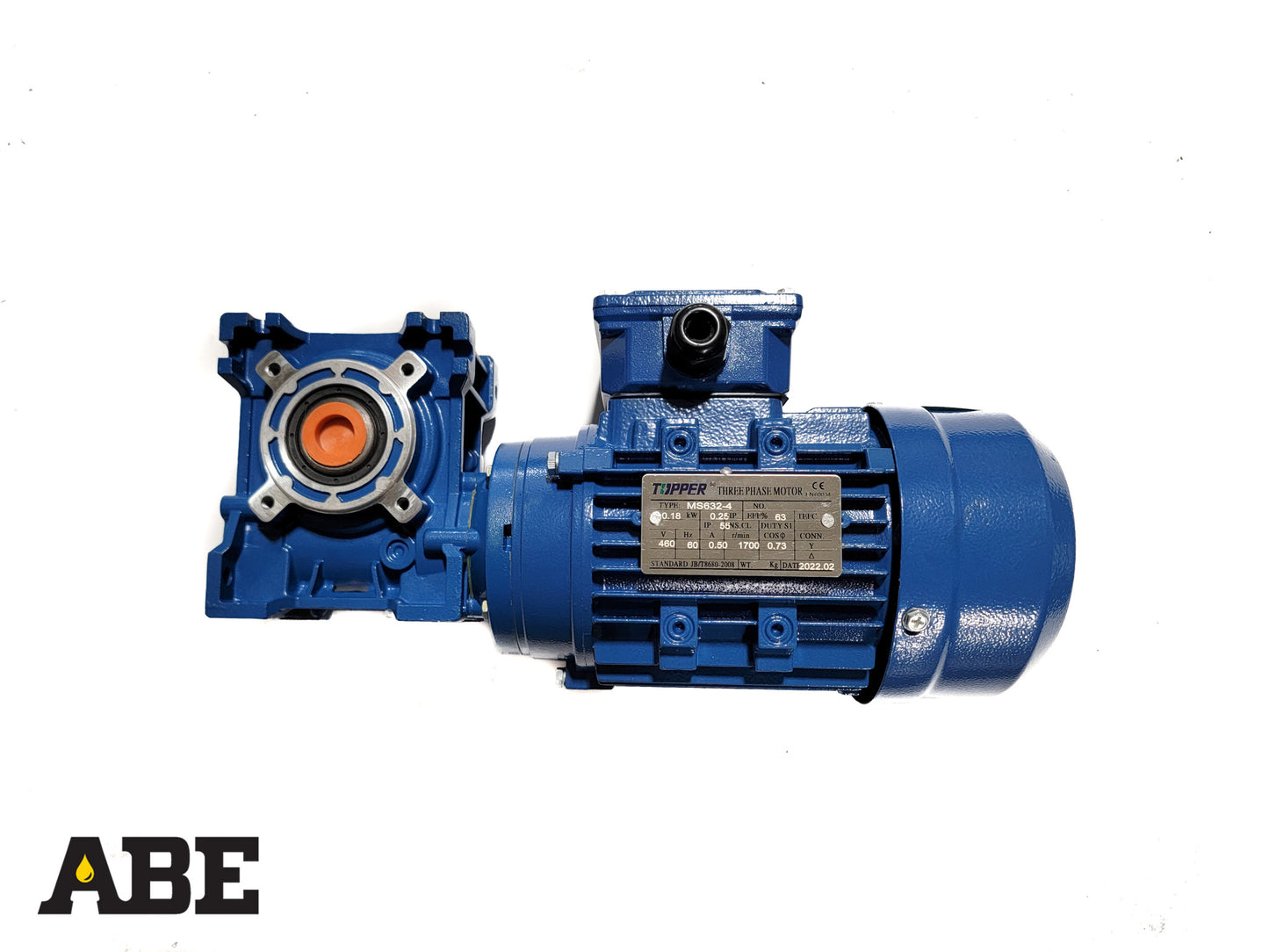 460V, 3 Phase, 60 Hz Glasspak Non-Variable Elevator Motor & Gearbox