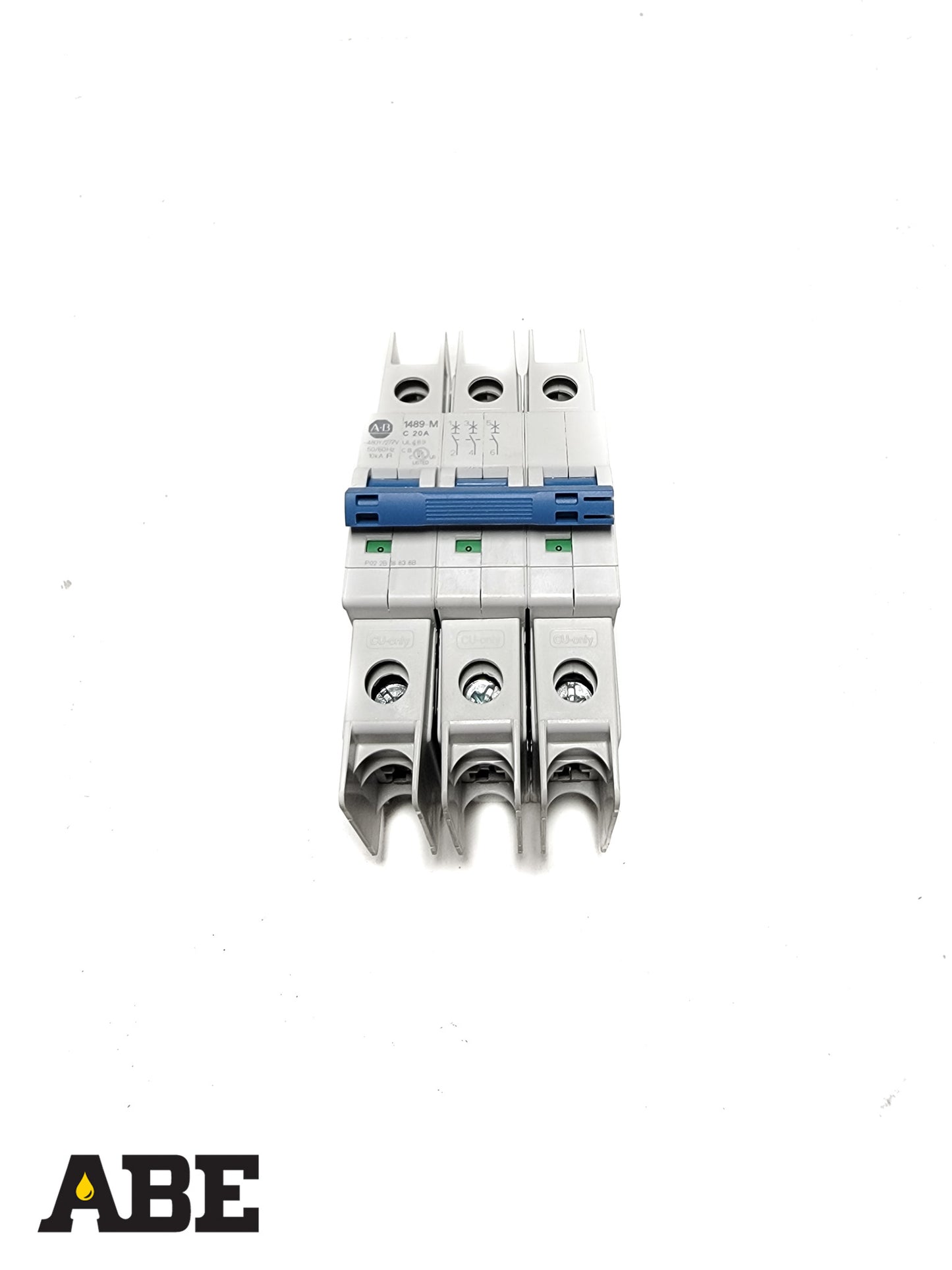 3 Pole, 20 Amp C Curve Circuit Breaker