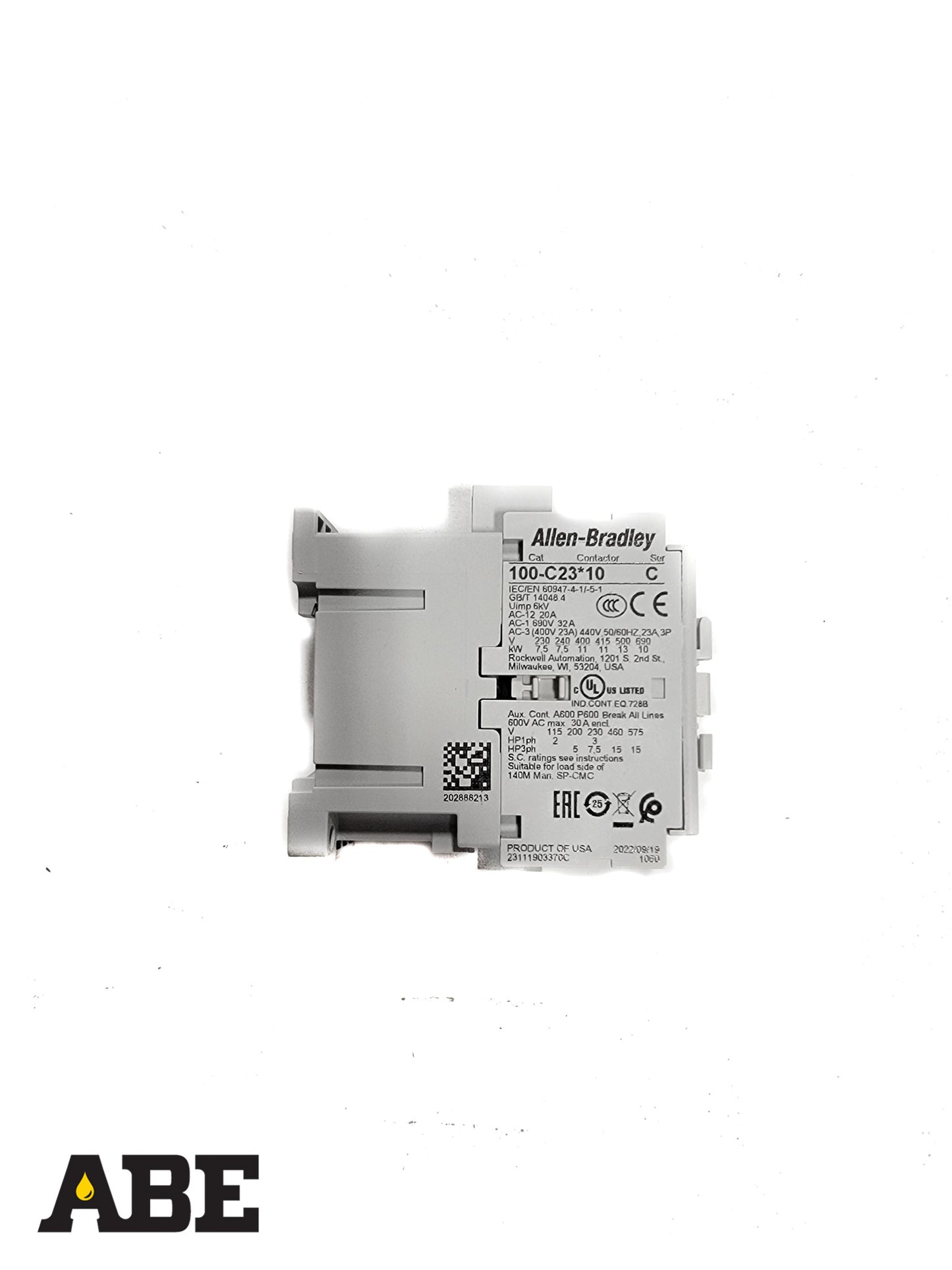 200-230V, 23 AMP Contactor