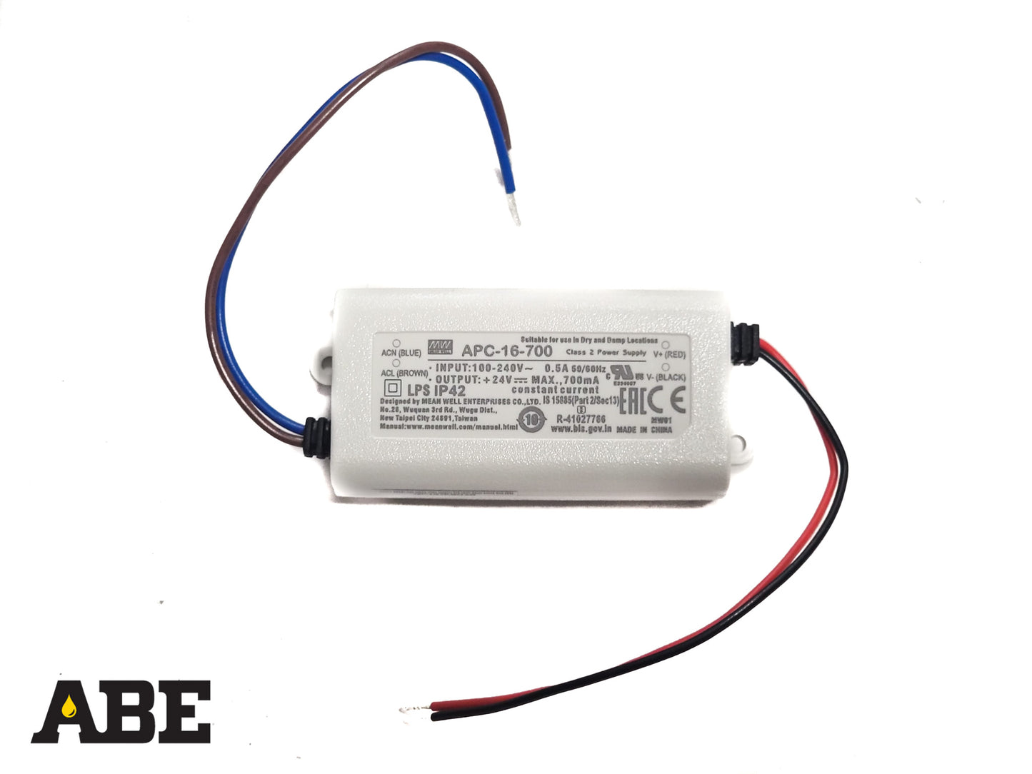 100-240VAC to 9-24VDC Power Supply
