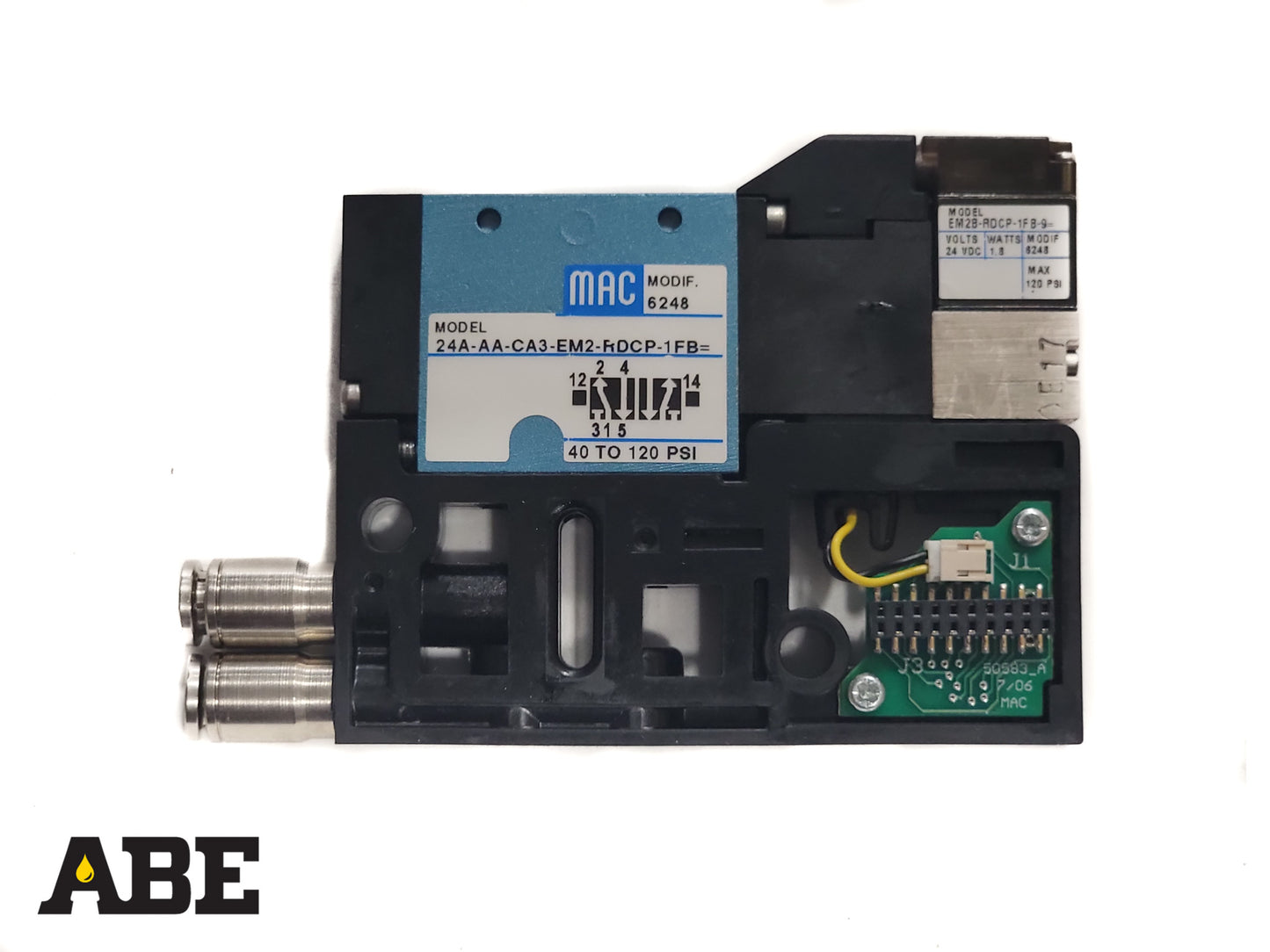 24 Series INT Pilot MAC Valve