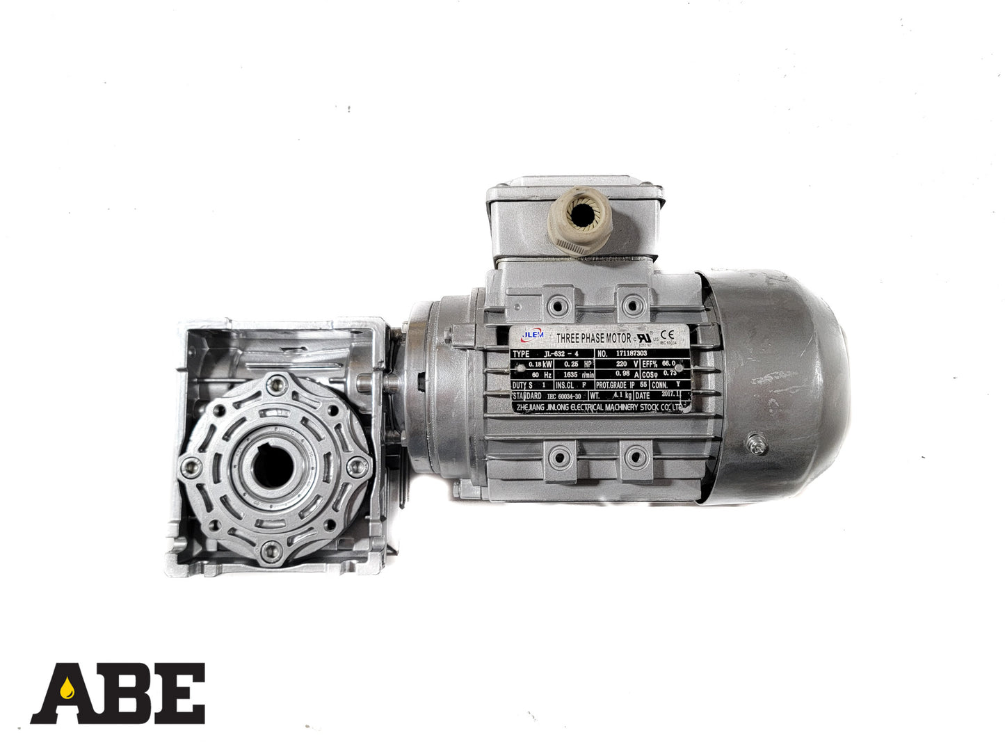 220/380V, 3 Phase, 60Hz Cap Sorter Motor and Gearbox