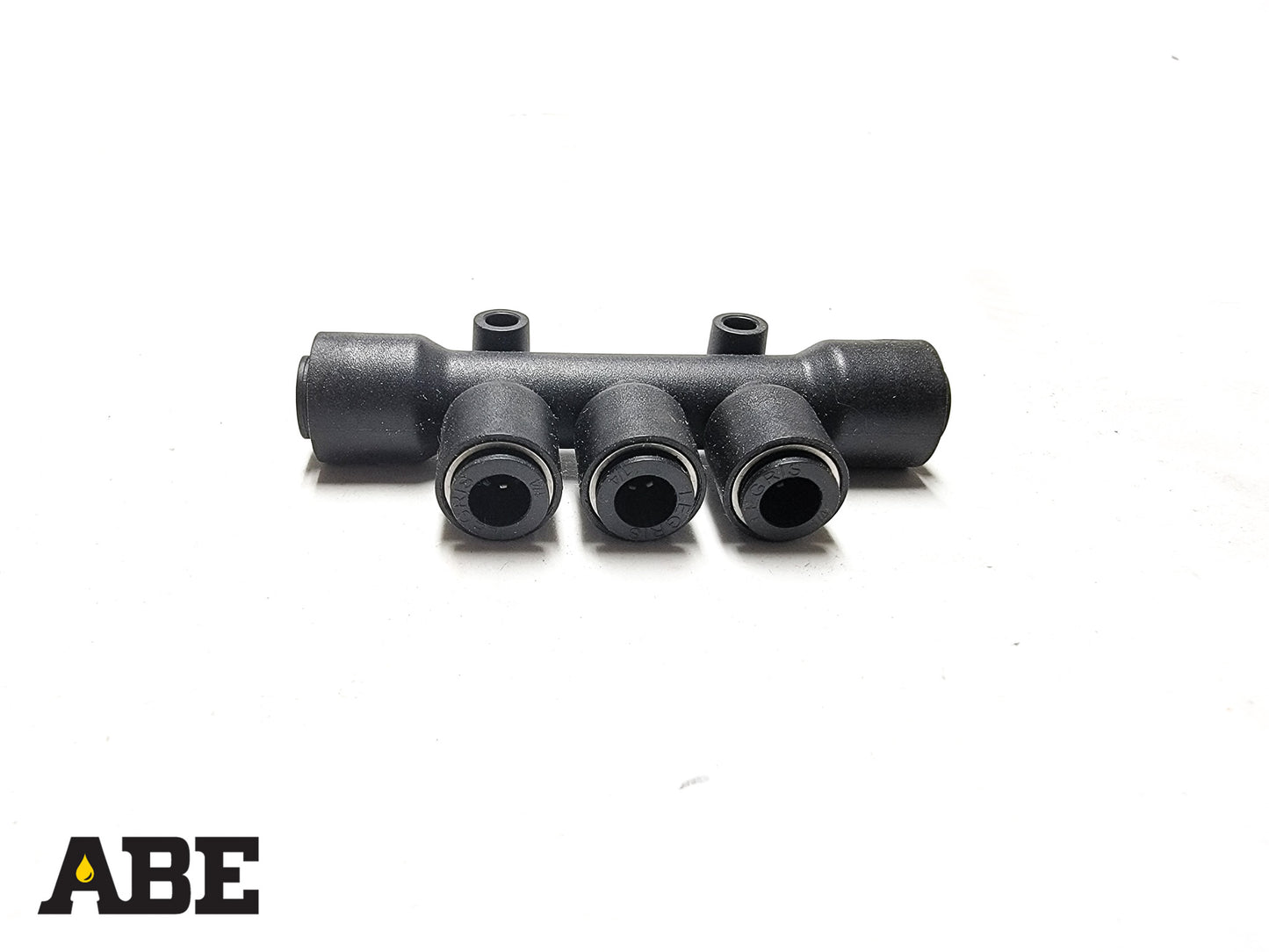 1/4" Push-To-Connect 5 Port Tee