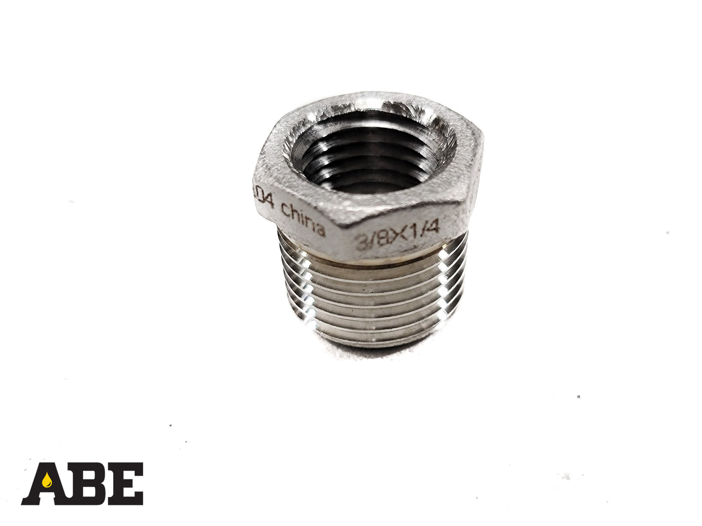1/4" MPT x 3/8" FPT Bushing