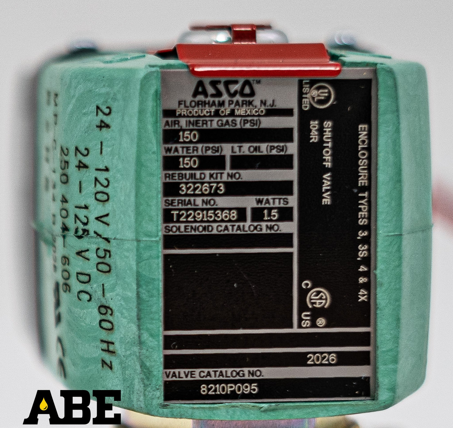 ASCO Glycol Valve