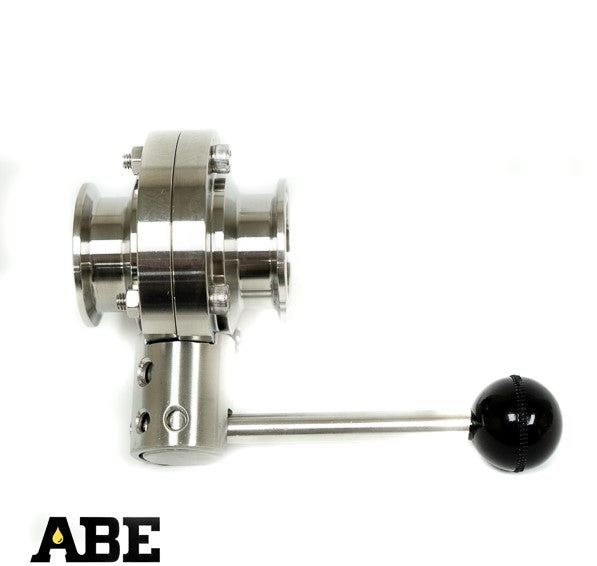 1.5" Tri-Clamp Butterfly Pull Valve