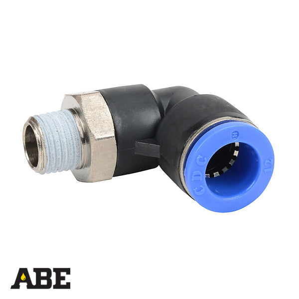 8mm x 1/4" MBPT Push-To-Connect Fitting