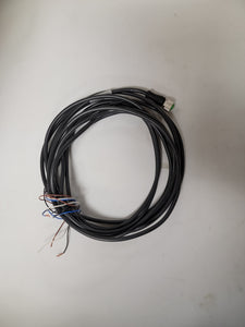USED- Through Beam Sensor Power Cable, M12 Female 0° x Open End