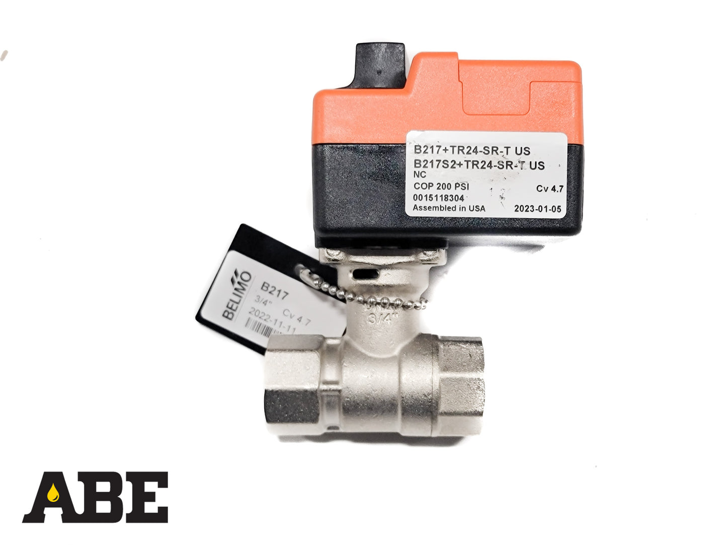 3/4" FPT, 2-Way Electric Modulating Ball Valve