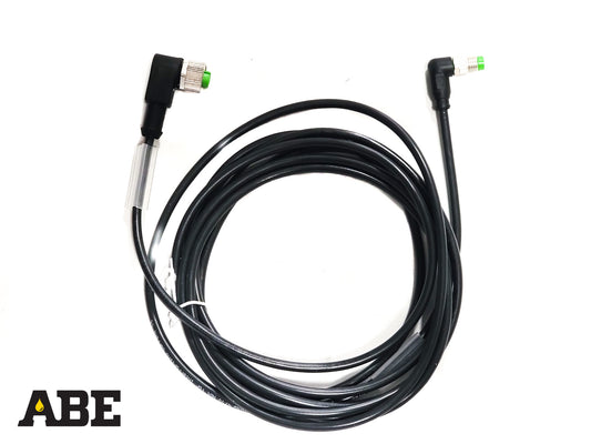 M8 Male 90° to M12 Female 90° Sensor Cable
