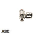 1/4" Push-To-Connect x 1/8"NPT Elbow with Flow Control