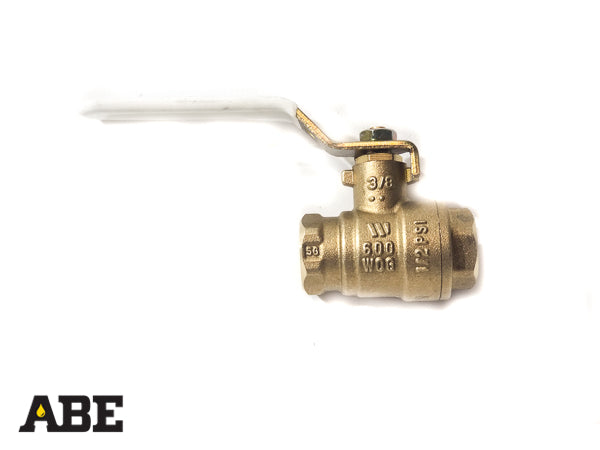 3/8" Brass Ball Valve