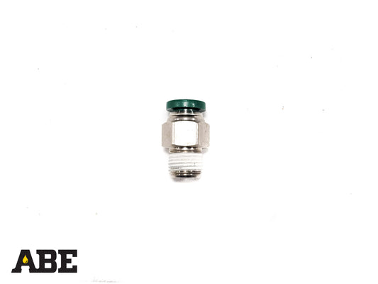 1/8" MPT x 1/4" Push-To-Connect 0° Adapter