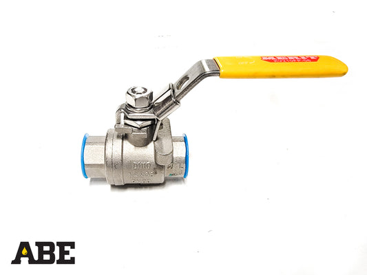 3/8" FPT Stainless Steel Ball Valve